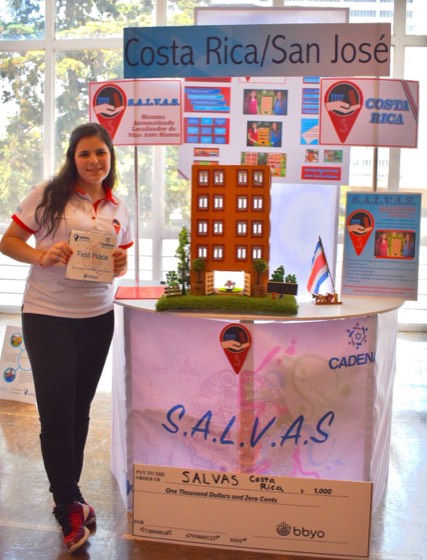 First place at the international final in Mexico City