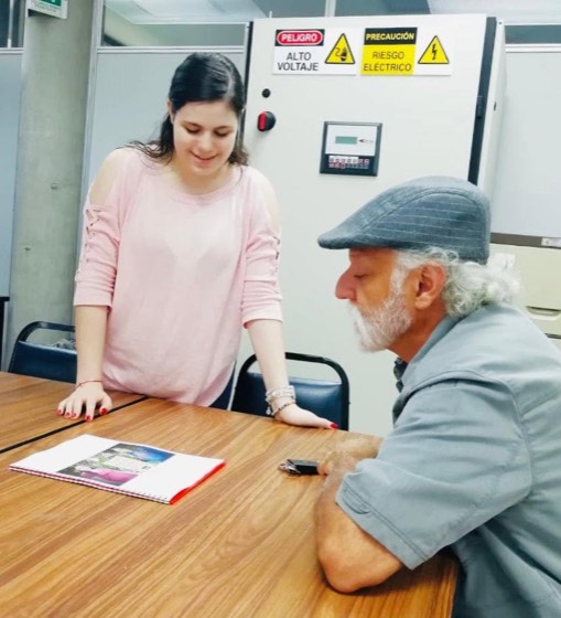 With Dr. Marino Protti, director of OVSICORI