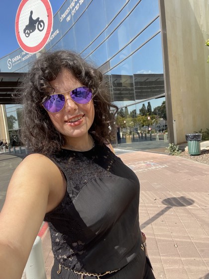 Outside Sheba Medical Center in Ramat Gan